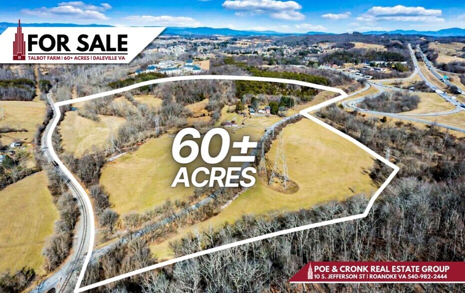 412 Tinker Mountain Rd, Daleville, VA à vendre - Photo principale - Image 1 de 1