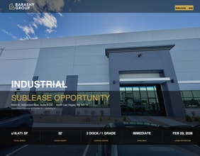 6255 N Hollywood Blvd, Las Vegas, NV à louer Photo intérieure- Image 1 de 11