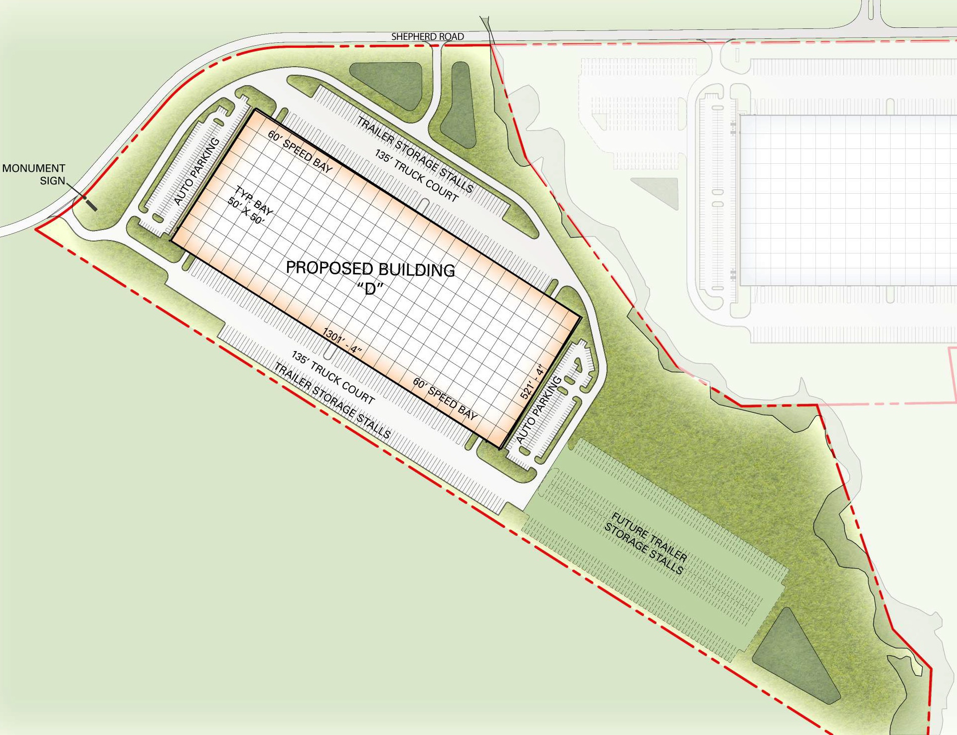 1401 Shepherd Rd, Liberty, MO for lease Site Plan- Image 1 of 2