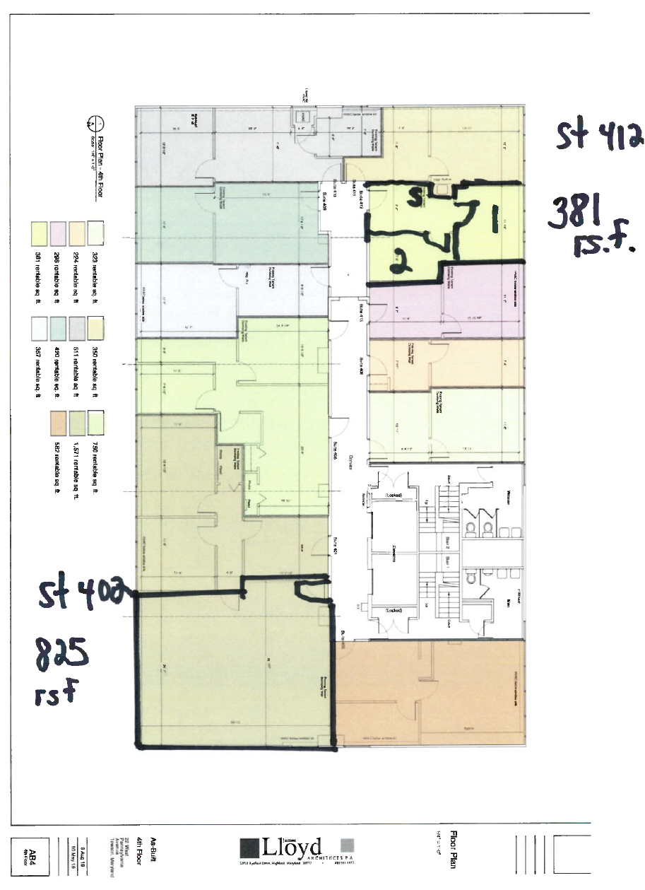 22 W Pennsylvania Ave, Towson, MD for lease Floor Plan- Image 1 of 1