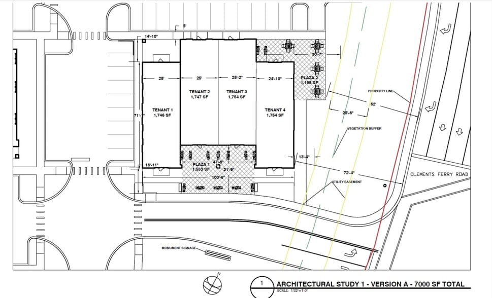 1023 Clements Ferry Rd, Charleston, SC for lease - Building Photo - Image 2 of 4