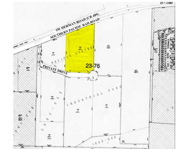 9650 SW Herman Rd, Tualatin, OR à louer - Plan cadastral - Image 2 de 6