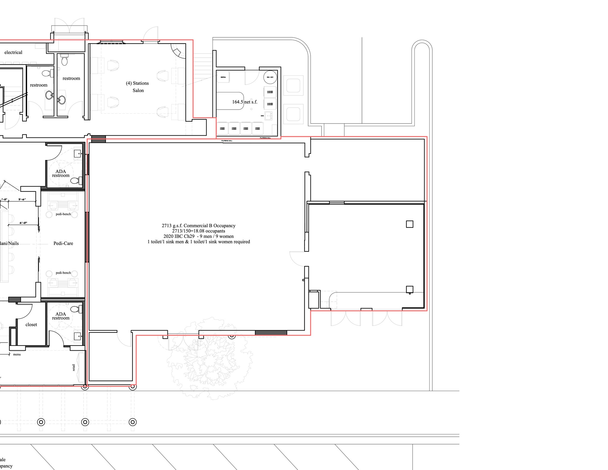 7045 E 3rd Ave, Scottsdale, AZ for lease Site Plan- Image 1 of 1