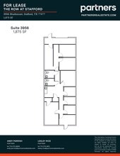 3750-3776 Greenbriar Dr, Stafford, TX à louer Plan de site- Image 1 de 1