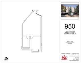 950 Lee St, Des Plaines, IL à louer Plan de site- Image 1 de 3