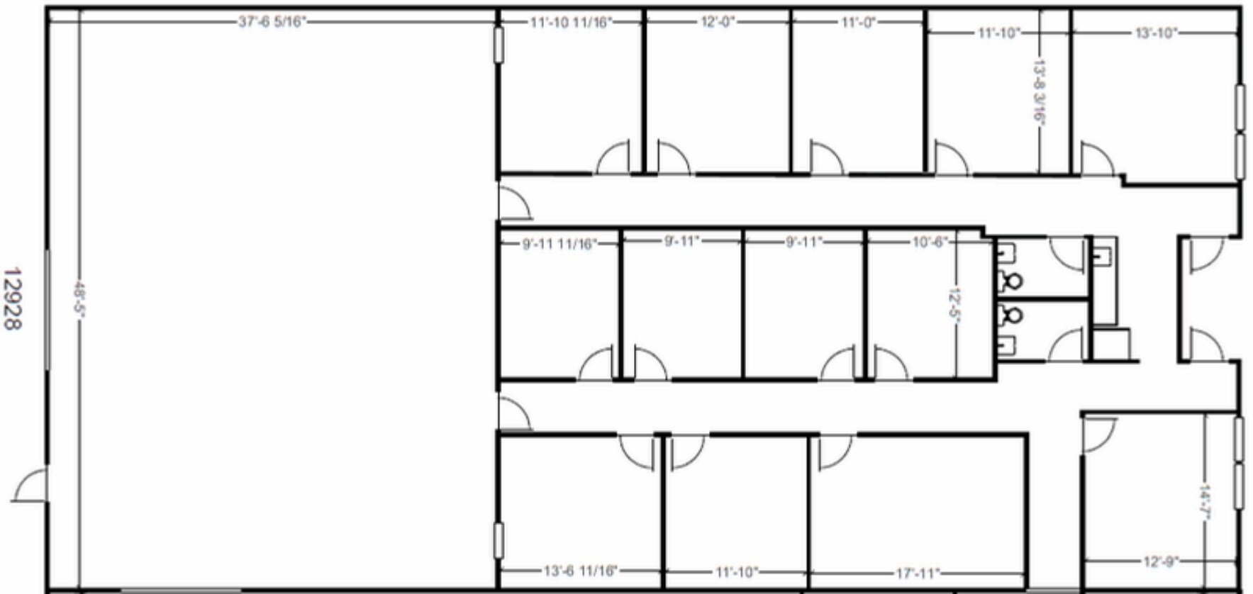 13300 McCormick Dr, Tampa, FL for lease Floor Plan- Image 1 of 2