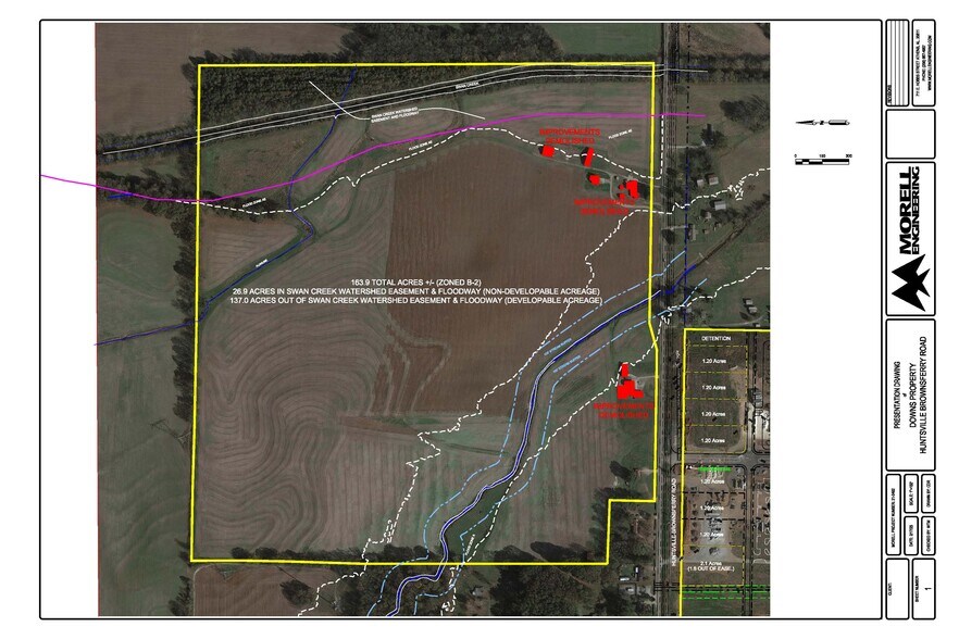 20923 Huntsville Brownsferry Rd, Tanner, AL à vendre - Plan de site - Image 1 de 1