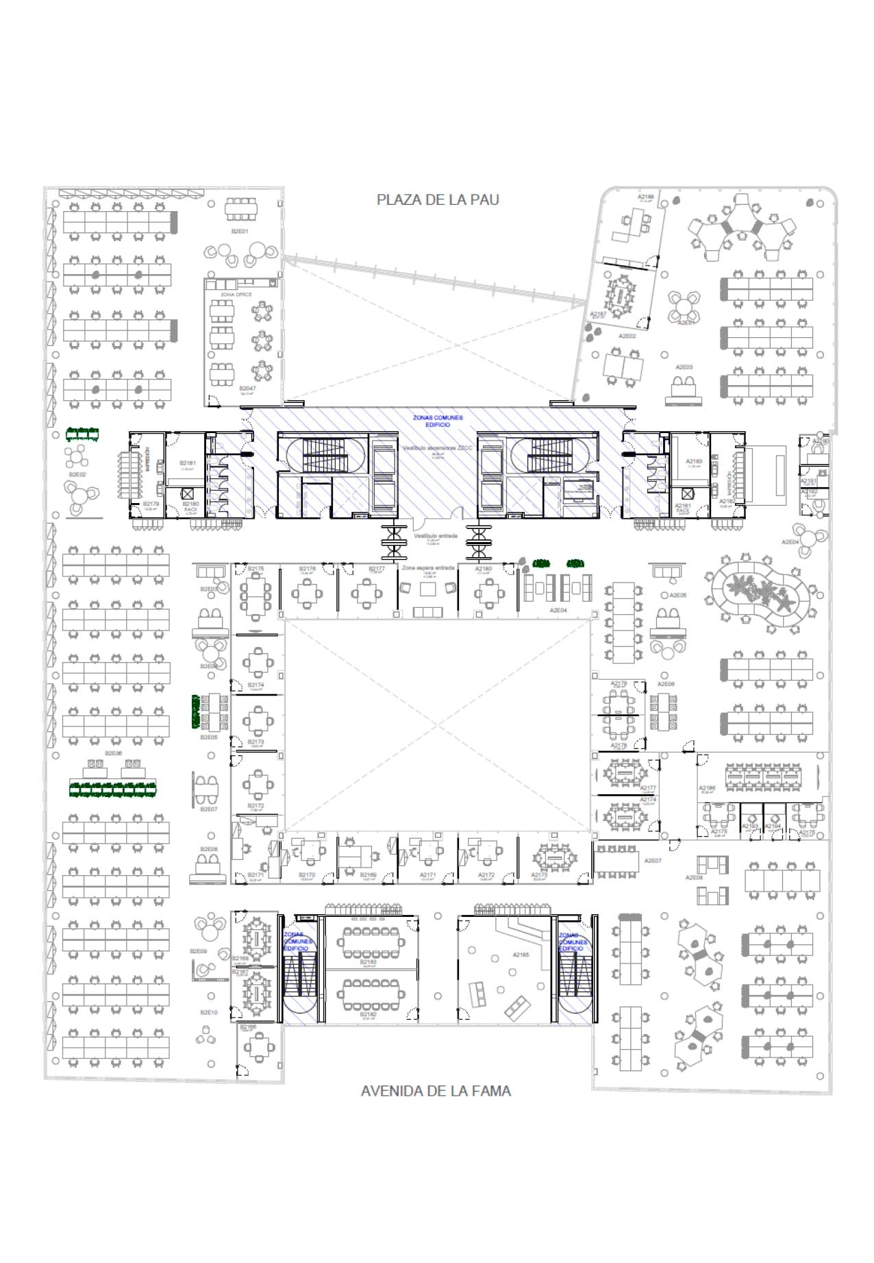 Office in Avinguda del Maresme, 33, Cornellà de Llobregat for lease Typical Floor Plan- Image 1 of 1