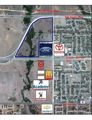 Plus de détails pour 2610 NW 82nd St, Lawton, OK - Terrain à vendre