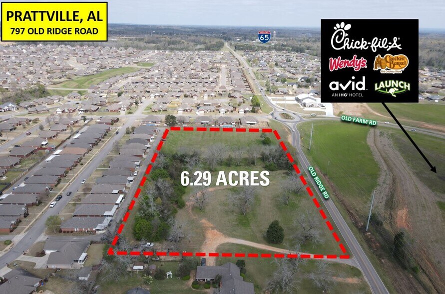 797 Old Ridge Rd N, Prattville, AL à vendre - Photo du bâtiment - Image 2 de 5