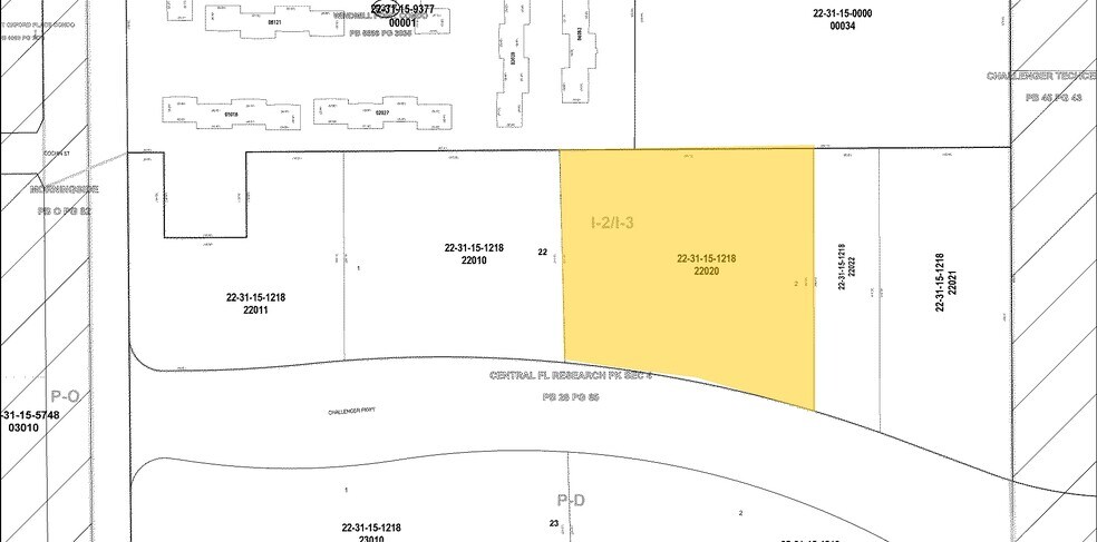 12253 Challenger Pky, Orlando, FL à vendre - Plan cadastral - Image 2 de 8