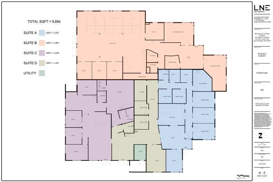 6250 Jupiter Ave NE, Belmont, MI à louer - Photo du bâtiment - Image 2 de 7