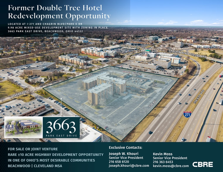 3663 Park East Dr, Beachwood, OH for sale - Building Photo - Image 1 of 15