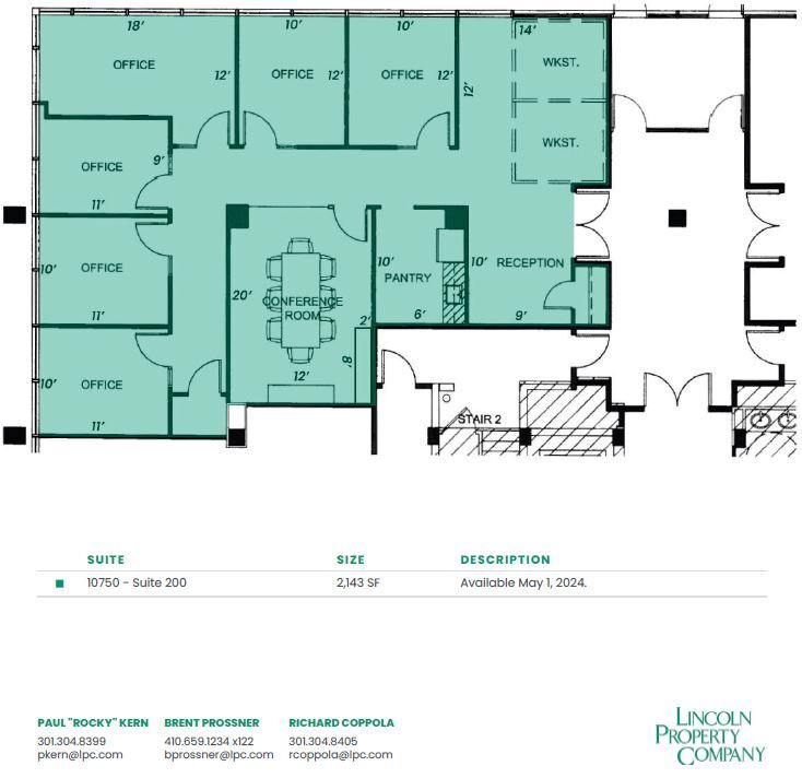 10720 Columbia Pike, Silver Spring, MD for lease Floor Plan- Image 1 of 1