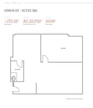 1290 B St, Hayward, CA à louer Plan d’étage- Image 1 de 1