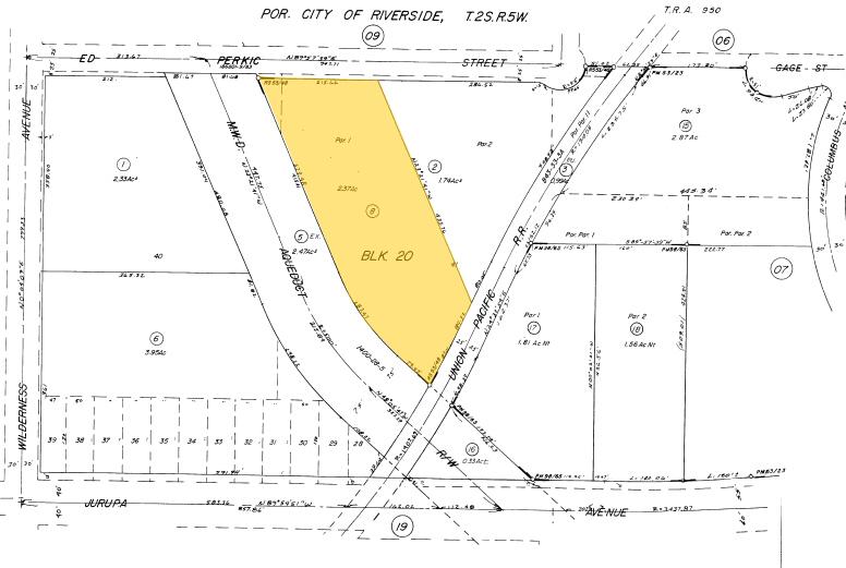 6942 Ed Perkic St, Riverside, CA for lease - Plat Map - Image 2 of 8