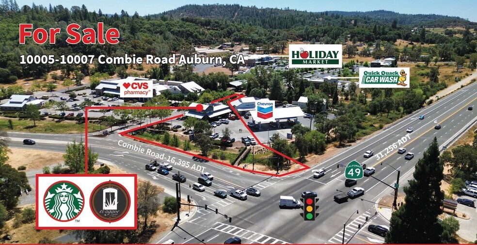 10005-10007 Combie Rd, Auburn, CA à vendre - Photo du bâtiment - Image 2 de 5