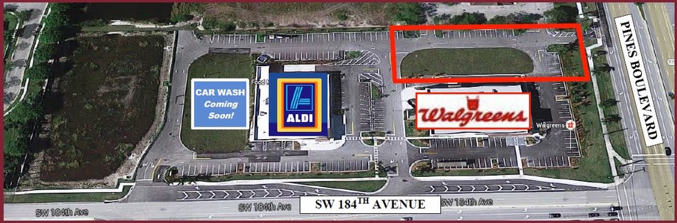 PINES Blvd, Pembroke Pines, FL à vendre - Aérien - Image 1 de 1