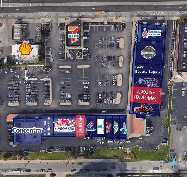 2638-2684 E Jefferson Ave, Detroit, MI à louer - Photo du bâtiment - Image 2 de 4