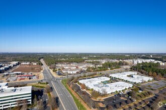 407 Davis Dr, Morrisville, NC - AERIAL map view