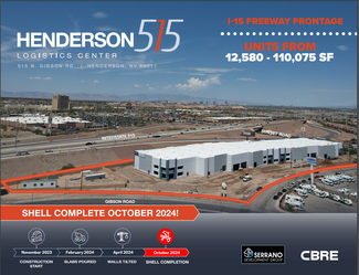 Plus de détails pour 515 N Gibson Rd, Henderson, NV - Industriel à louer