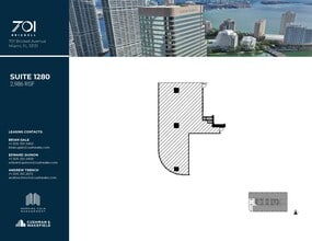 701 Brickell Ave, Miami, FL for lease Floor Plan- Image 1 of 1