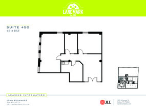 1801 N Lamar St, Dallas, TX à louer Plan d  tage- Image 1 de 2