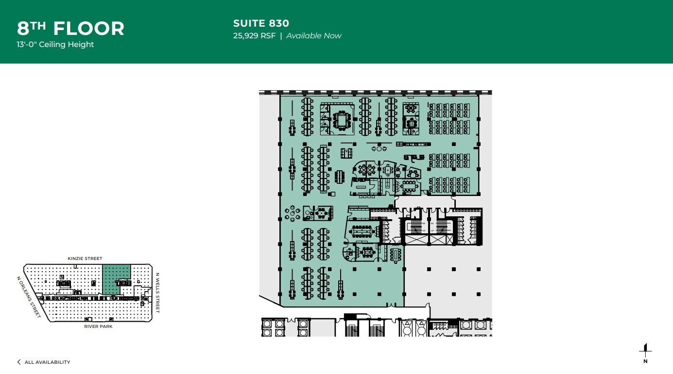 222 Merchandise Mart Plz, Chicago, IL for lease Floor Plan- Image 1 of 2