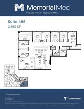 9432 Katy Fwy, Houston, TX à louer Plan d’étage- Image 1 de 1