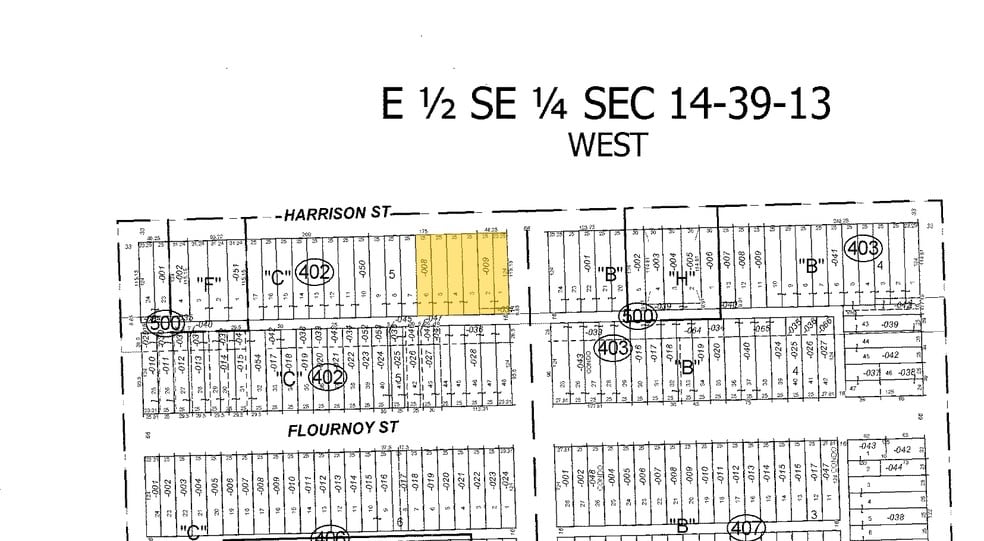 3305 W Harrison St, Chicago, IL for sale - Plat Map - Image 3 of 5