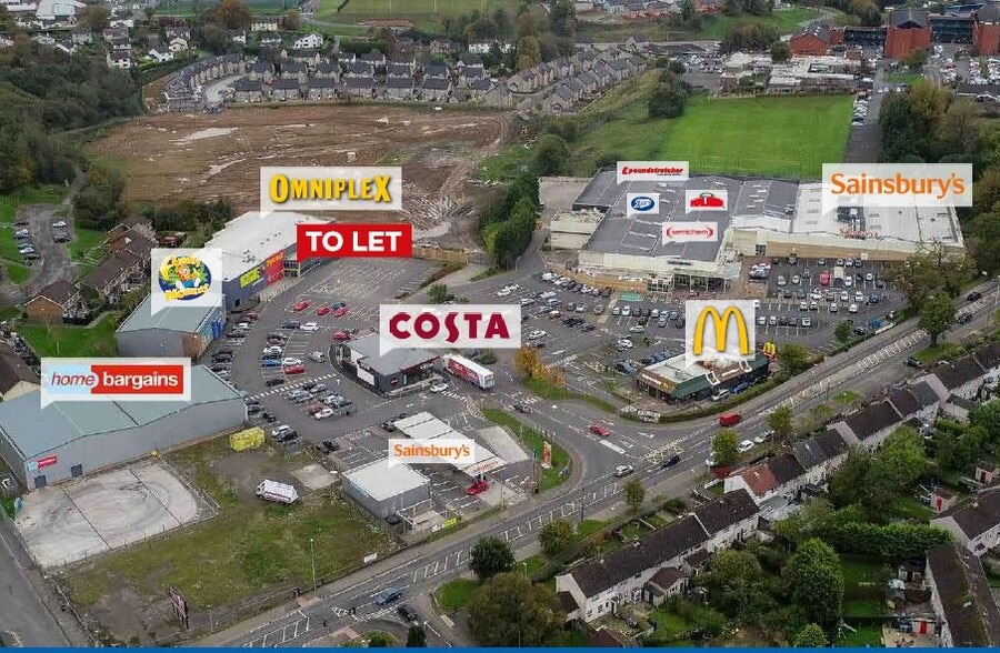 Oaks Rd, Dungannon for lease - Aerial - Image 2 of 3