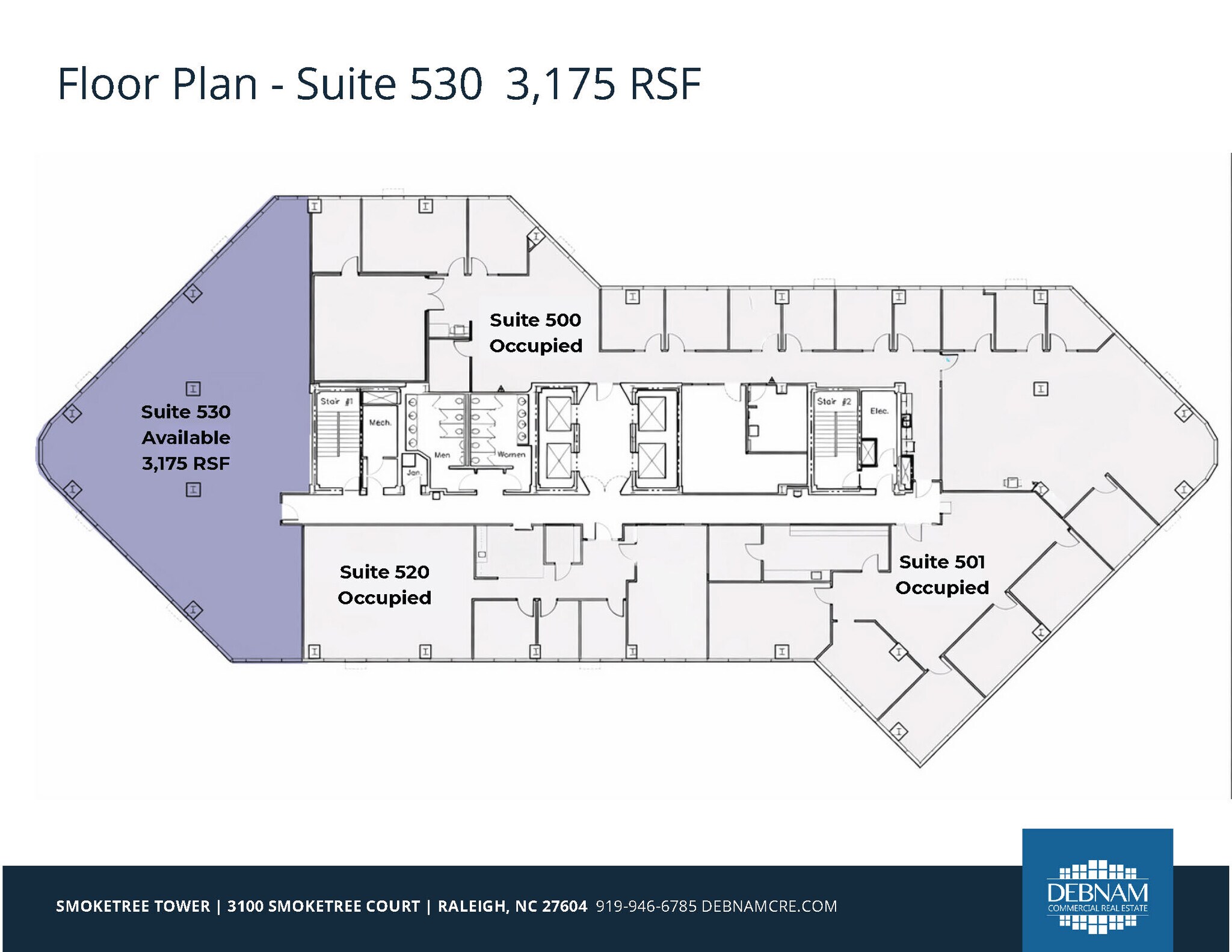 3100 Smoketree Ct, Raleigh, NC à louer Plan d’étage- Image 1 de 1