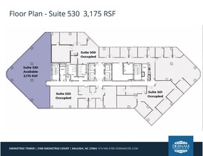 3100 Smoketree Ct, Raleigh, NC à louer Plan d’étage- Image 1 de 1