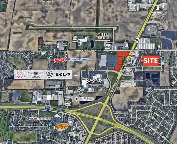 NWC Cunningham Ave, Urbana, IL for sale - Primary Photo - Image 1 of 2