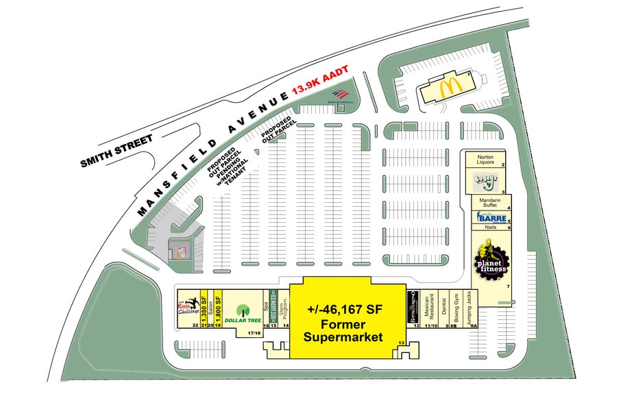 173-177 Mansfield Ave, Norton, MA for lease - Building Photo - Image 2 of 13