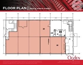 3600 W Pierce St, Milwaukee, WI for lease Floor Plan- Image 1 of 4