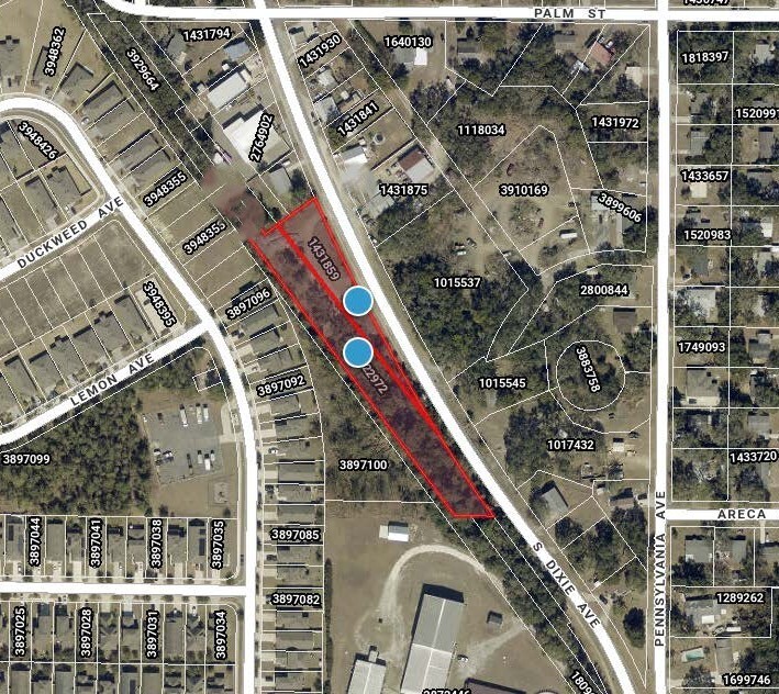 Dixie Avenue, Fruitland Park, FL for sale Aerial- Image 1 of 2