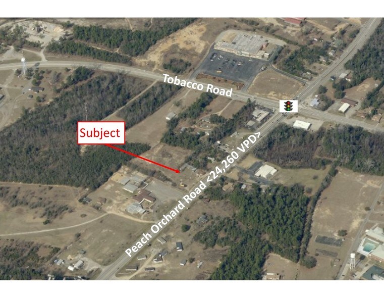 3629 Peach Orchard Rd, Augusta, GA à vendre - Photo du bâtiment - Image 2 de 2