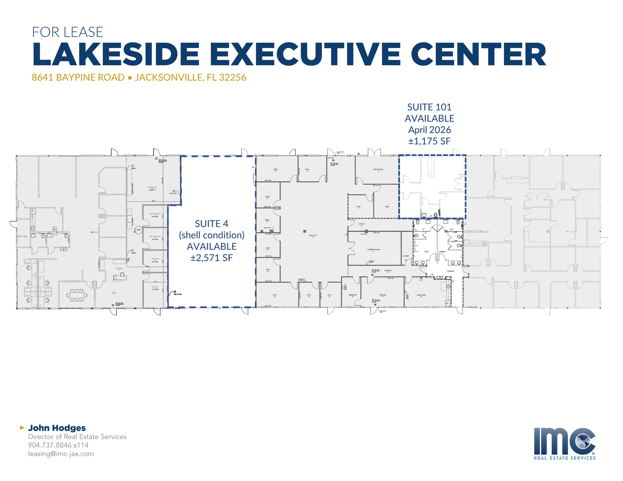 7901 Baymeadows Way, Jacksonville, FL for lease Floor Plan- Image 1 of 1