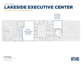 7901 Baymeadows Way, Jacksonville, FL for lease Floor Plan- Image 1 of 1