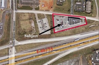 8320 E Walker Springs Ln, Knoxville, TN - AERIAL  map view