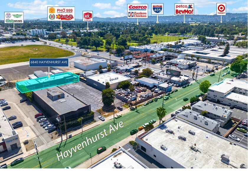 6840-6842 Hayvenhurst Ave, Van Nuys, CA à louer - Photo du bâtiment - Image 2 de 12