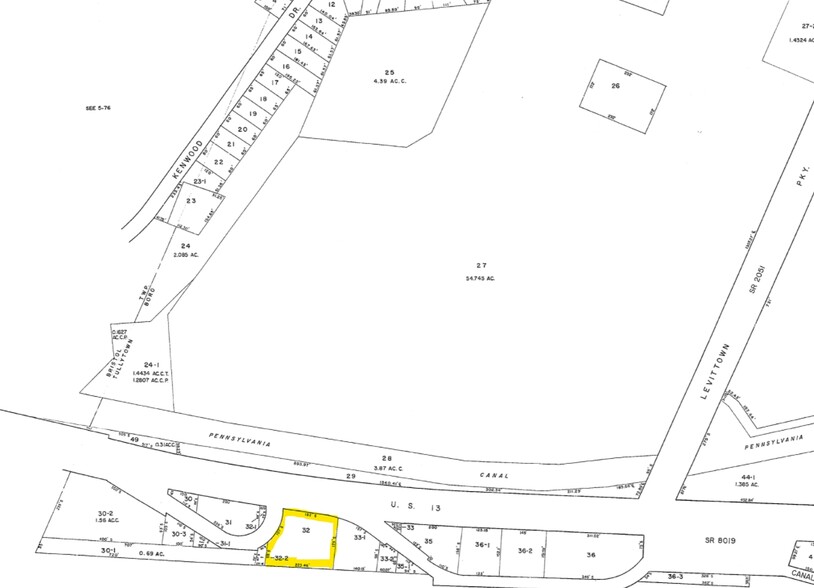 8100 Bristol Pike, Levittown, PA à vendre - Plan cadastral - Image 3 de 3