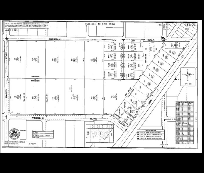 27435 Mapes Road, Menifee, CA à louer - Plan cadastral - Image 2 de 3