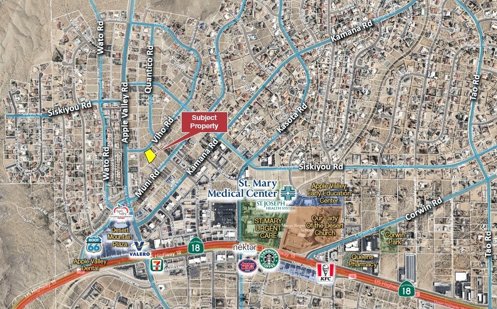 Viho Rd, Apple Valley, CA à vendre Photo du bâtiment- Image 1 de 3