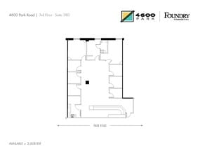 4600 Park Rd, Charlotte, NC for lease Floor Plan- Image 1 of 1