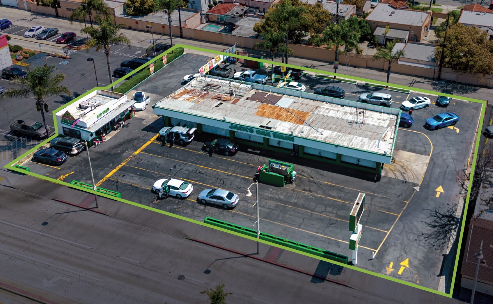 7030 Atlantic Ave, Bell, CA à vendre Aérien- Image 1 de 2