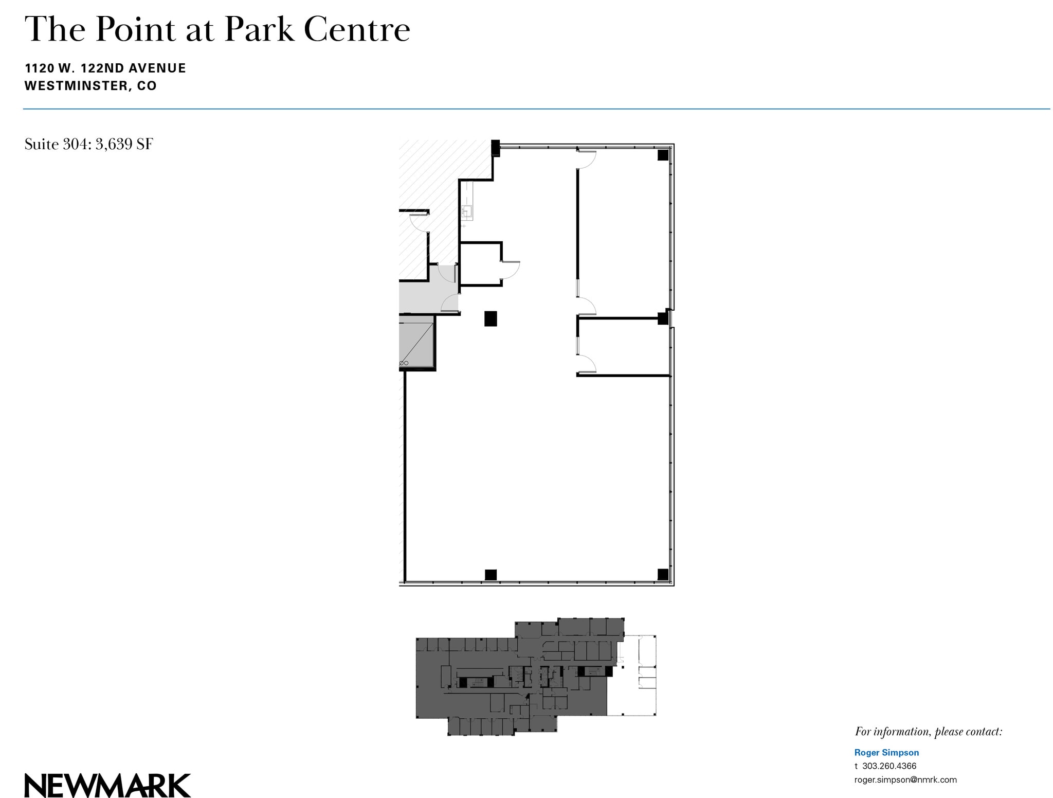 1120 W 122nd Ave, Westminster, CO à louer Plan d’étage- Image 1 de 1
