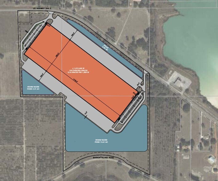 0 US Highway 544 E, Haines City, FL à louer - Plan de site - Image 2 de 4