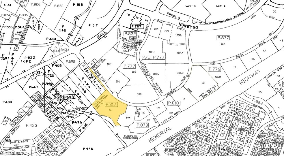 7941 Corporate Dr, Baltimore, MD for sale - Plat Map - Image 3 of 6